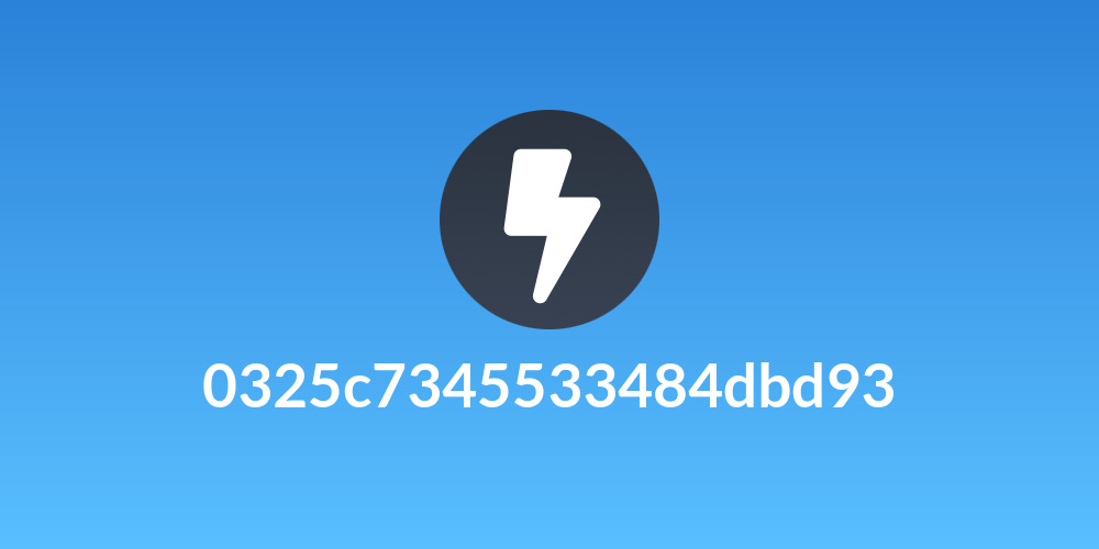 0325c7345533484dbd93