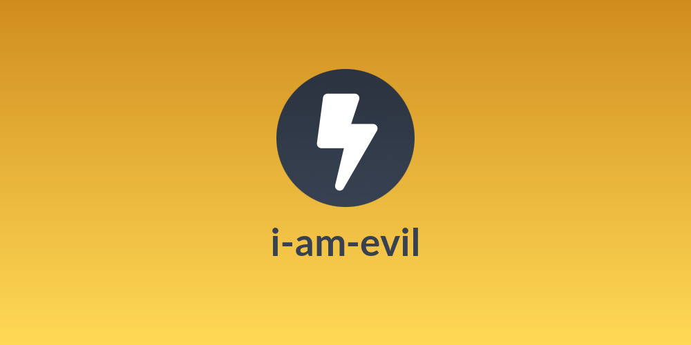 i-am-evil