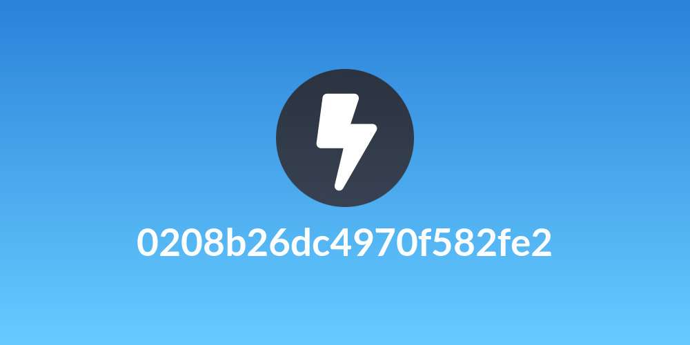 0208b26dc4970f582fe2