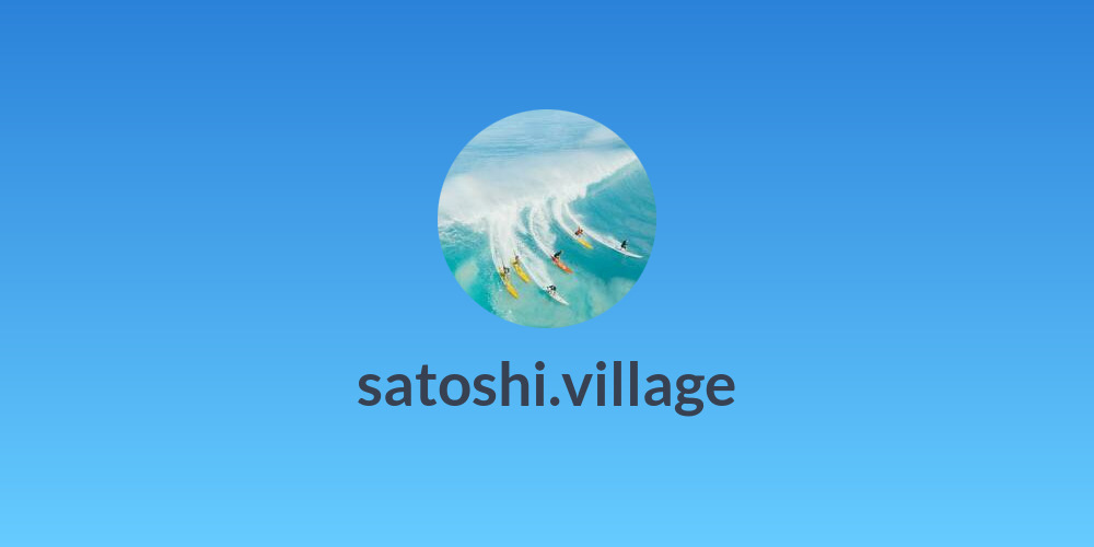 satoshi.village