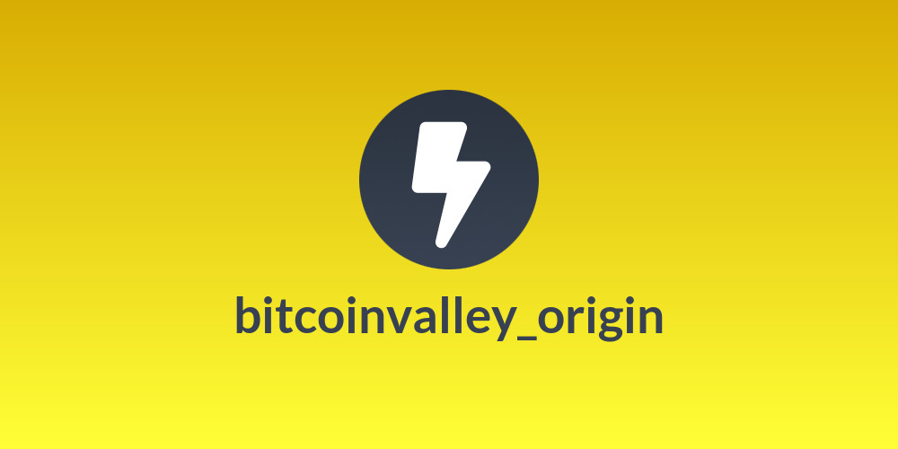 bitcoinvalley_origin