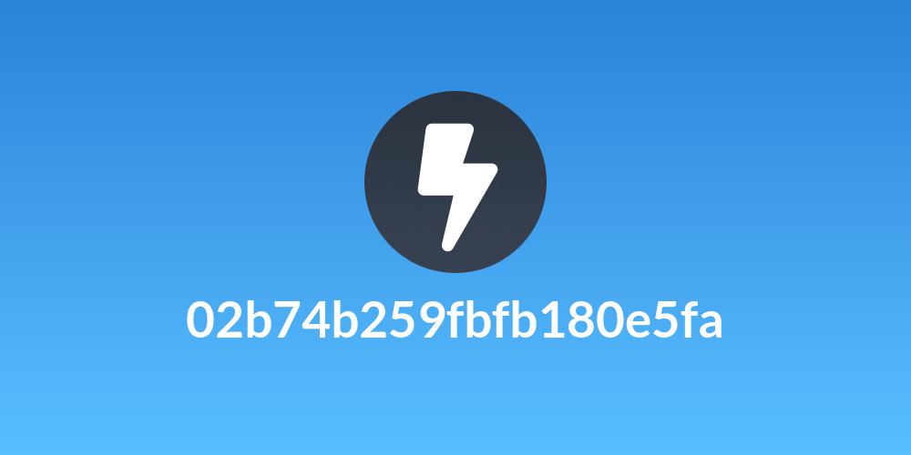 02b74b259fbfb180e5fa