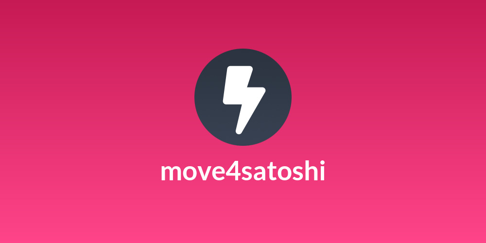 move4satoshi