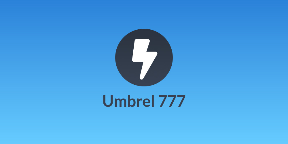 Umbrel 777