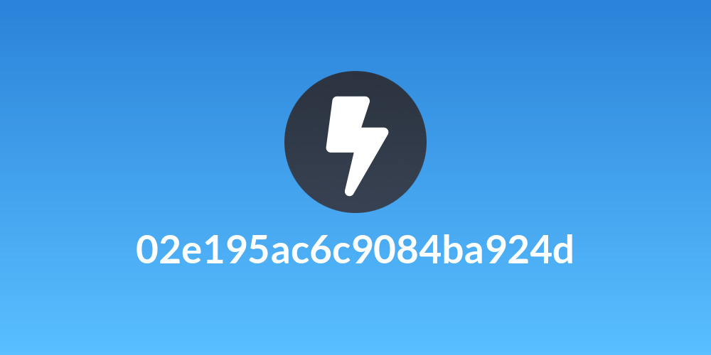 02e195ac6c9084ba924d
