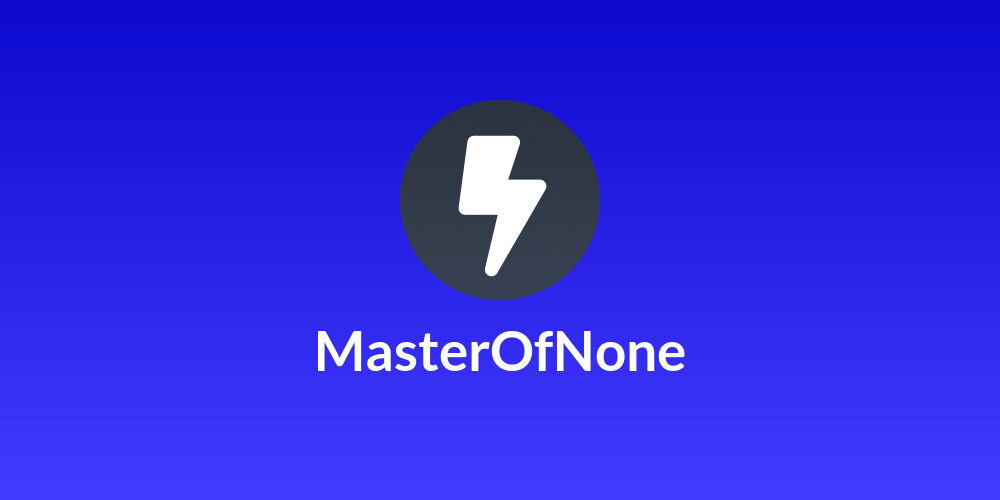 MasterOfNone
