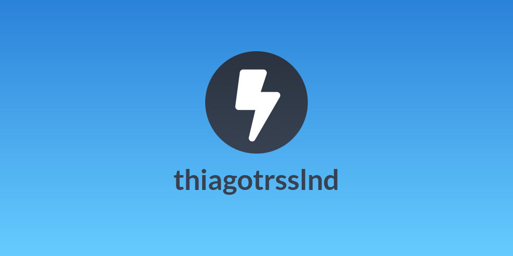 thiagotrsslnd