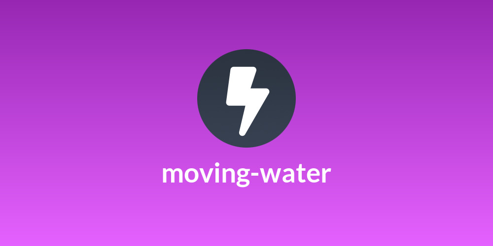 moving-water