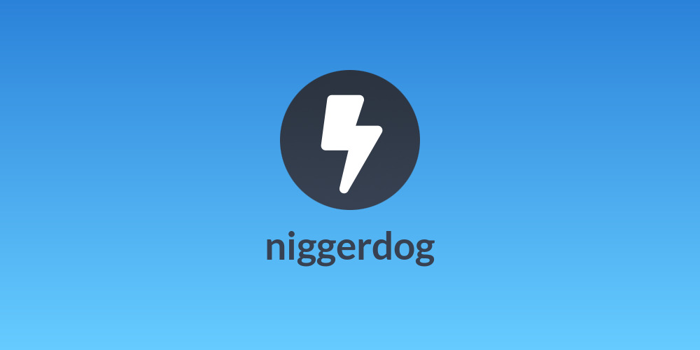 niggerdog