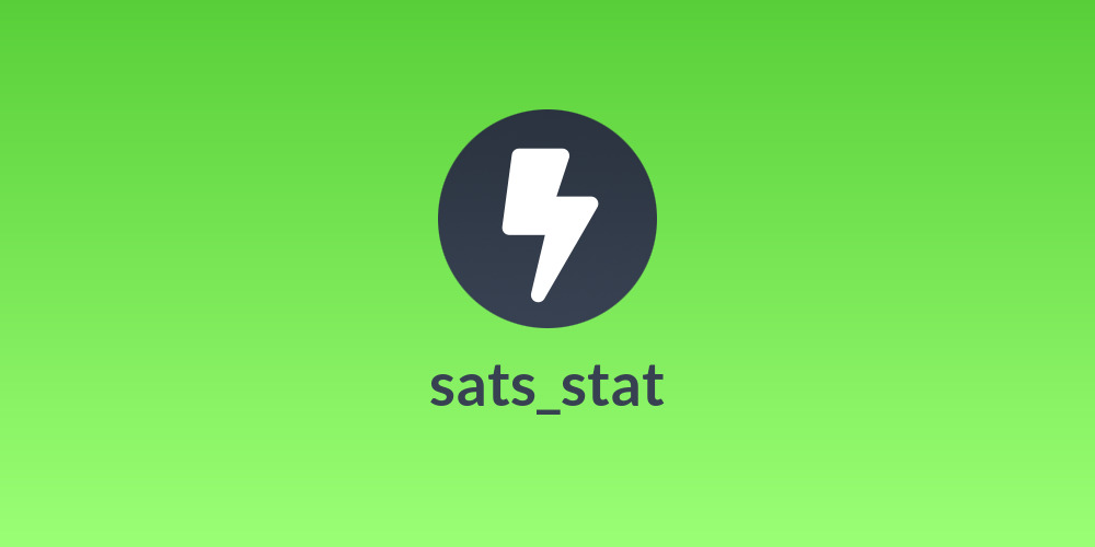 sats_stat