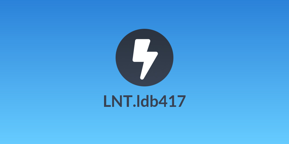 LNT.ldb417