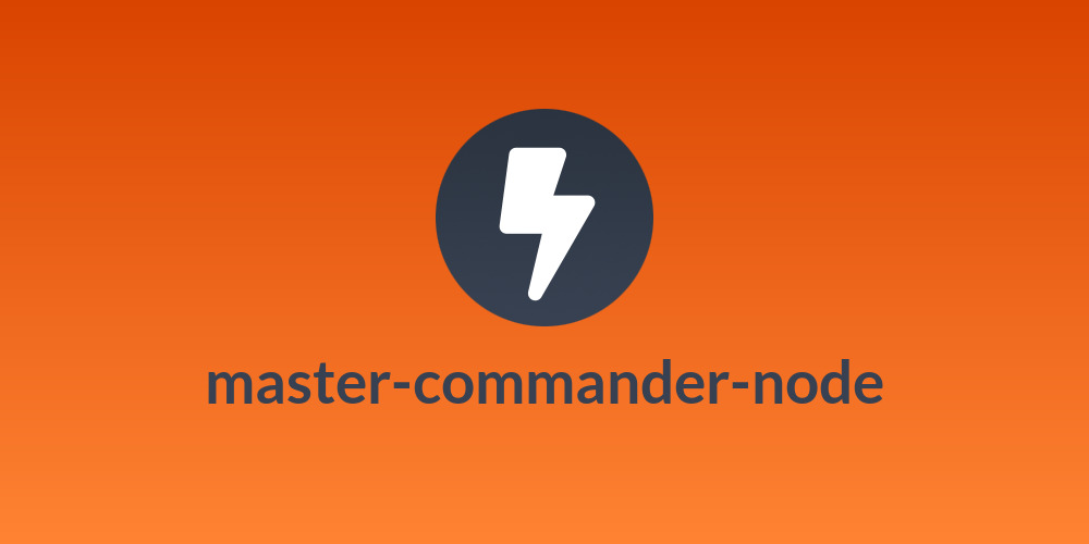master-commander-node