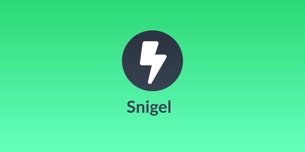 Snigel  🐌