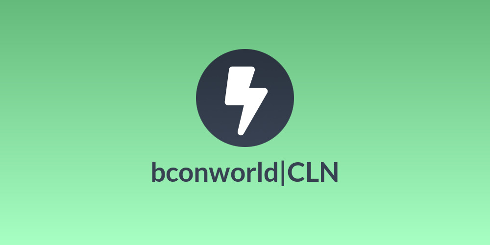 bconworld⚡|CLN