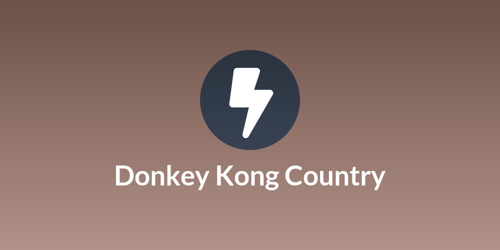 Donkey Kong Country