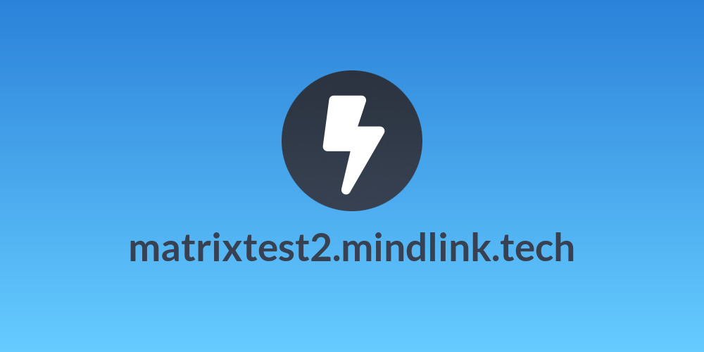 matrixtest2.mindlink.tech