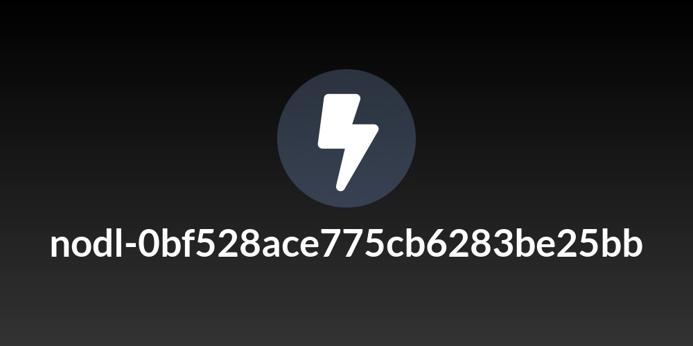 nodl-0bf528ace775cb6283be25bb