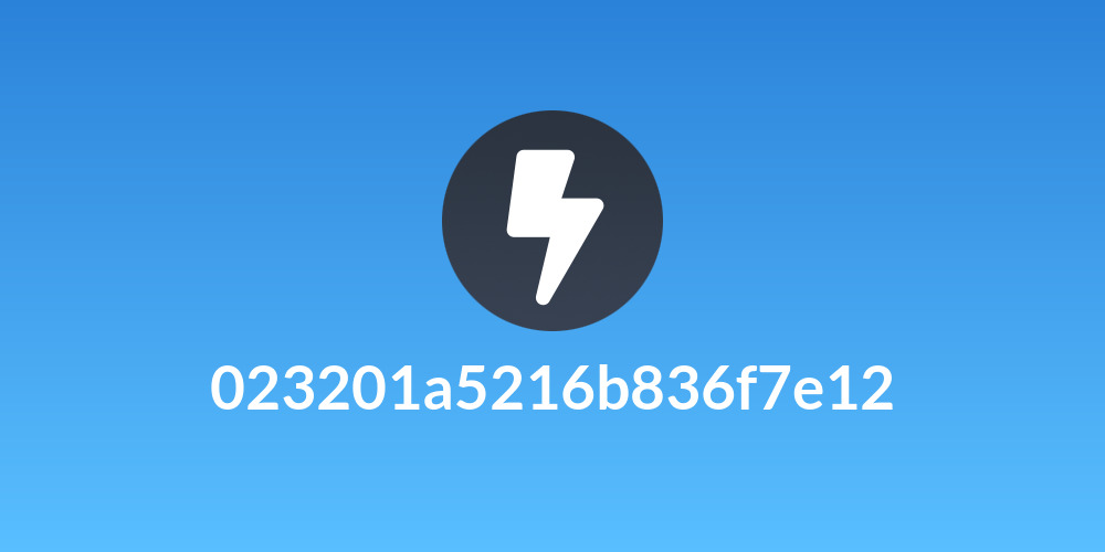 023201a5216b836f7e12