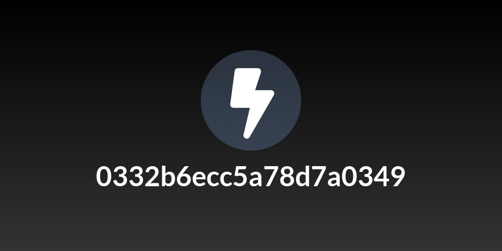 0332b6ecc5a78d7a0349