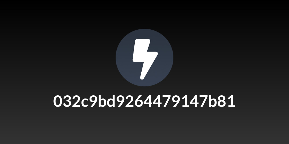 032c9bd9264479147b81