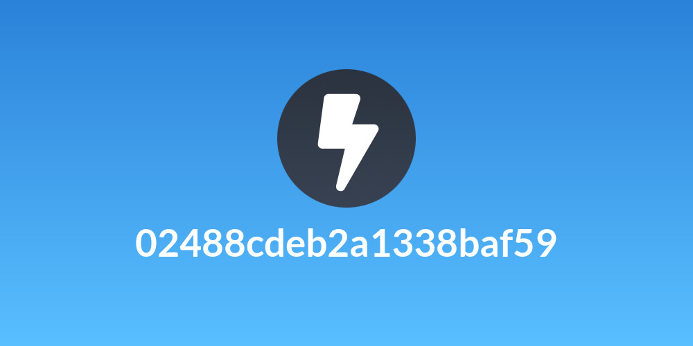 02488cdeb2a1338baf59