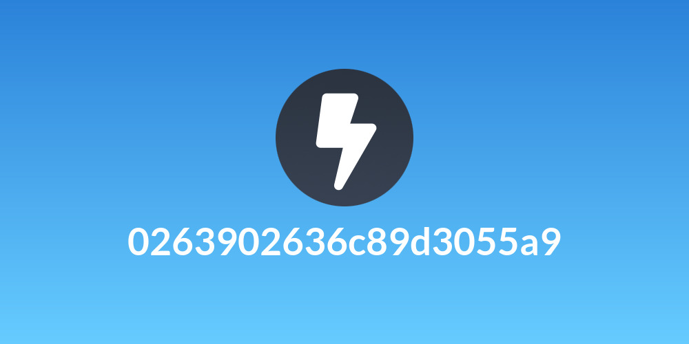 0263902636c89d3055a9