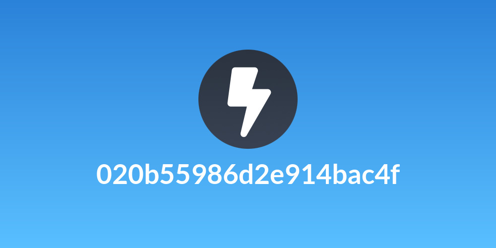 020b55986d2e914bac4f