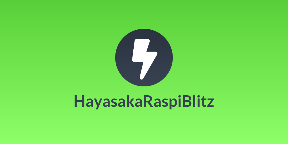 HayasakaRaspiBlitz