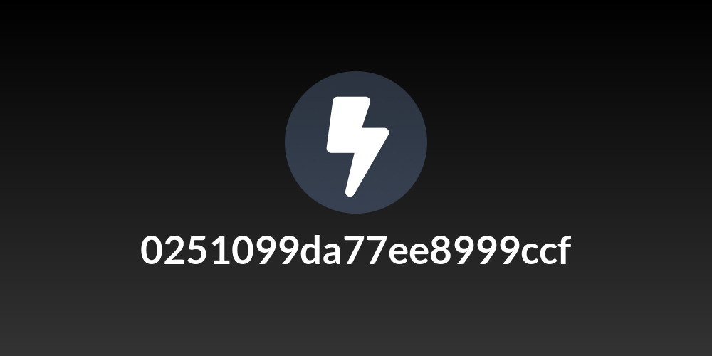 0251099da77ee8999ccf