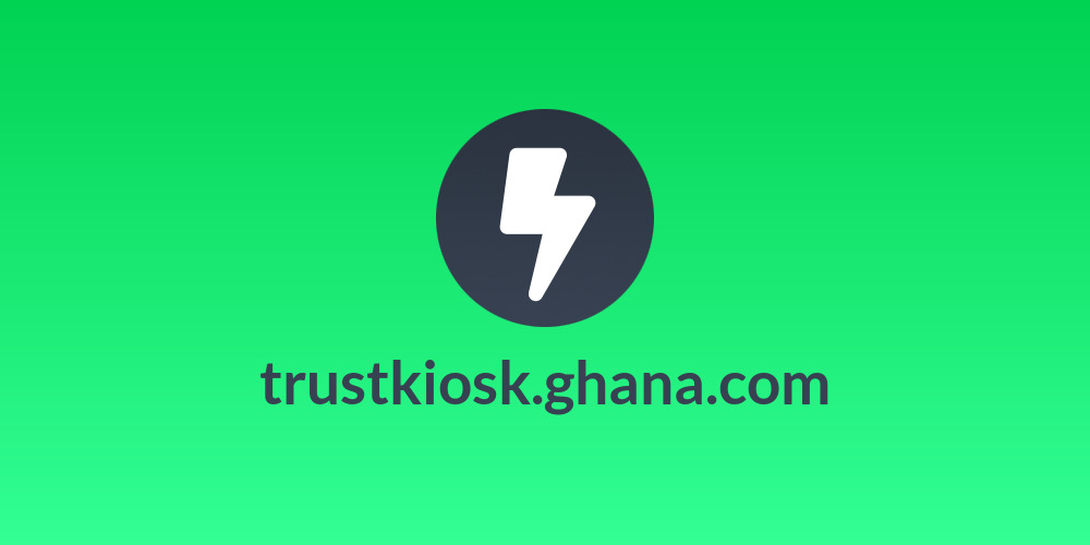 trustkiosk.ghana.com