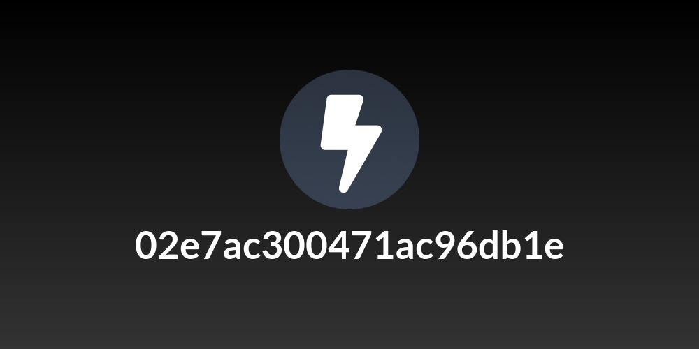 02e7ac300471ac96db1e