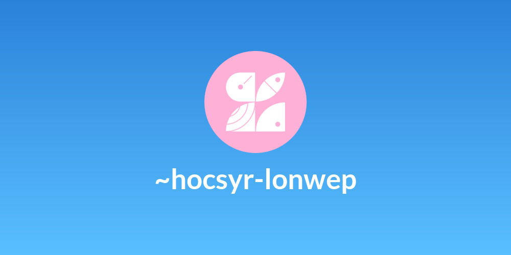 ~hocsyr-lonwep