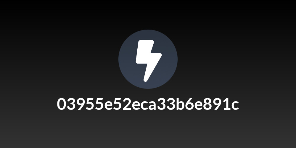 03955e52eca33b6e891c
