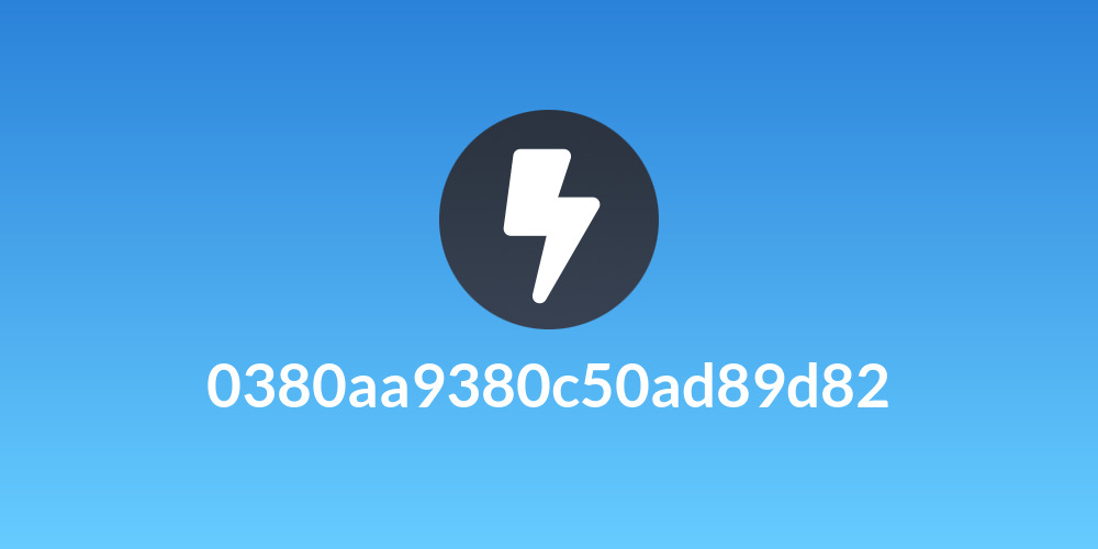 0380aa9380c50ad89d82