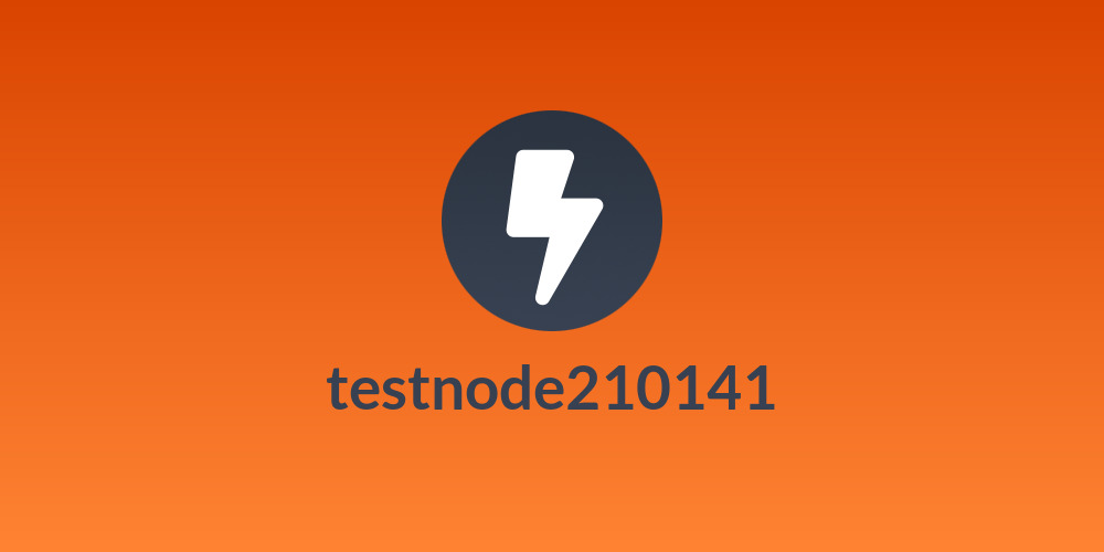testnode210141