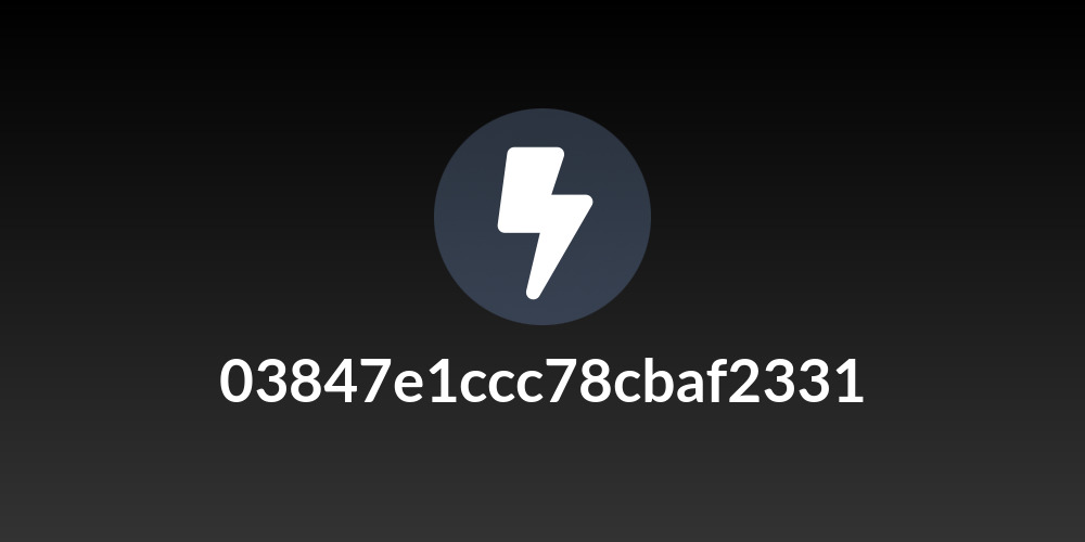 03847e1ccc78cbaf2331