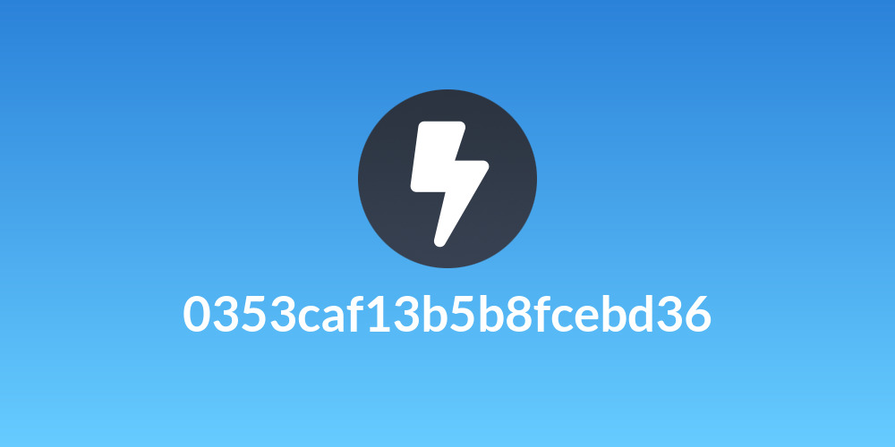 0353caf13b5b8fcebd36