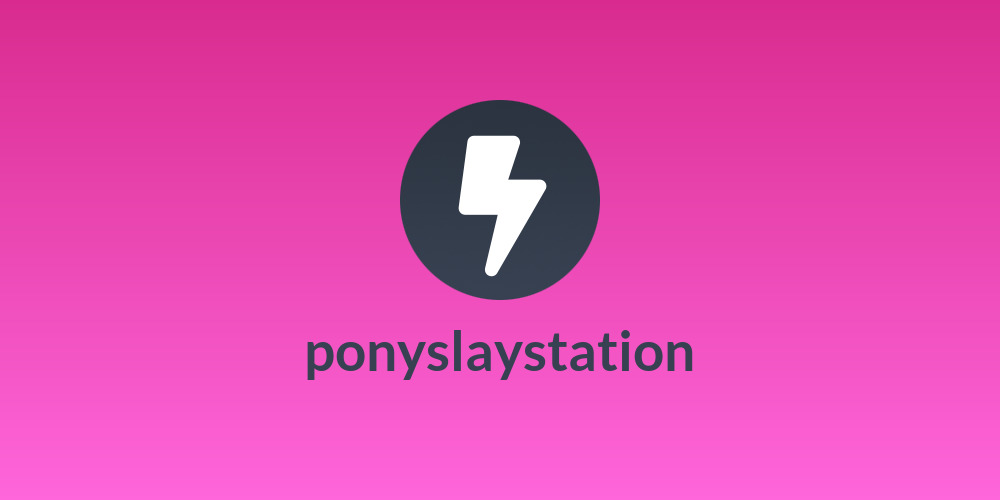 ponyslaystation