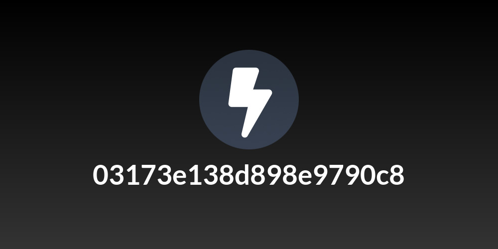 03173e138d898e9790c8