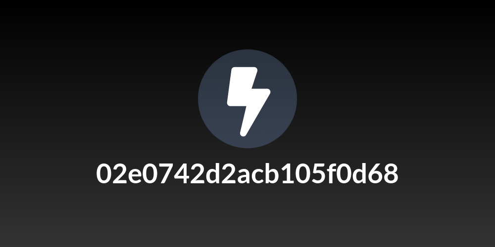 02e0742d2acb105f0d68