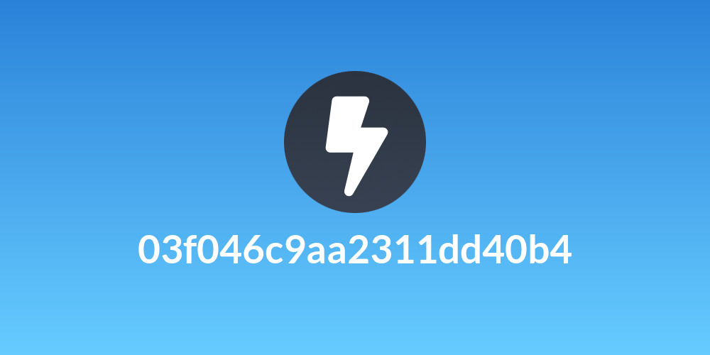 03f046c9aa2311dd40b4
