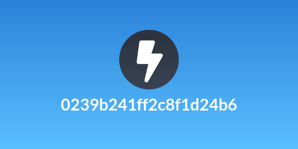 0239b241ff2c8f1d24b6