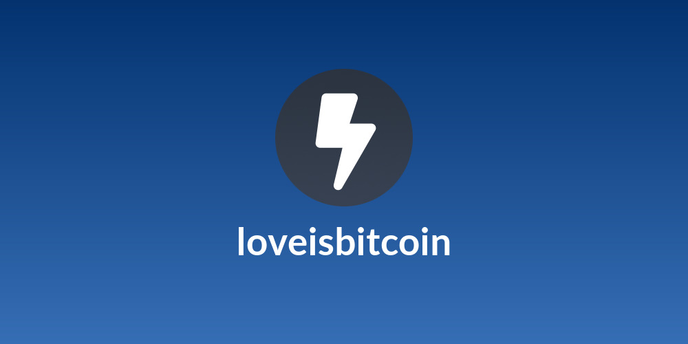 loveisbitcoin