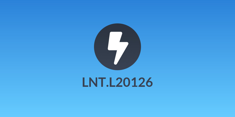 LNT.L20126