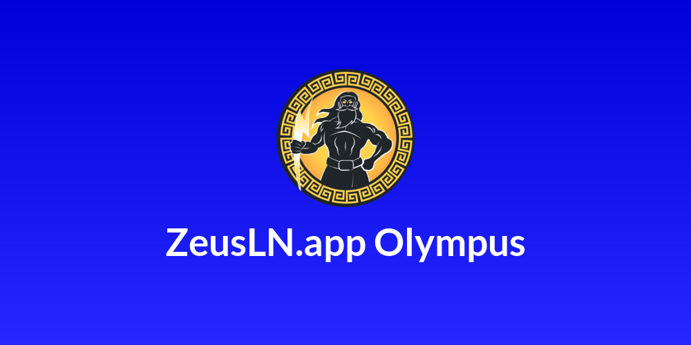 ZeusLN.app Olympus