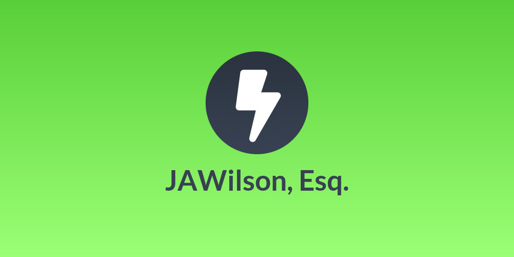 JAWilson, Esq.
