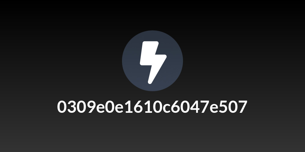 0309e0e1610c6047e507