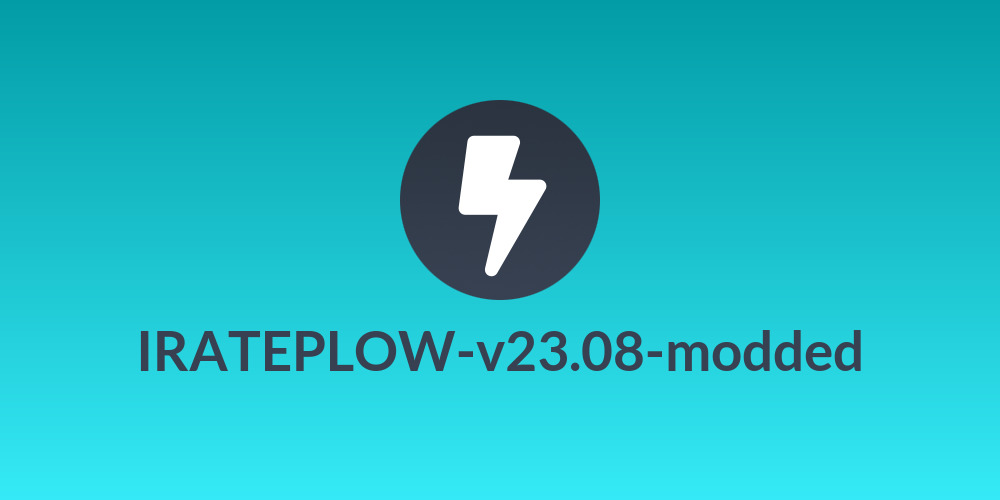 IRATEPLOW-v23.08-modded