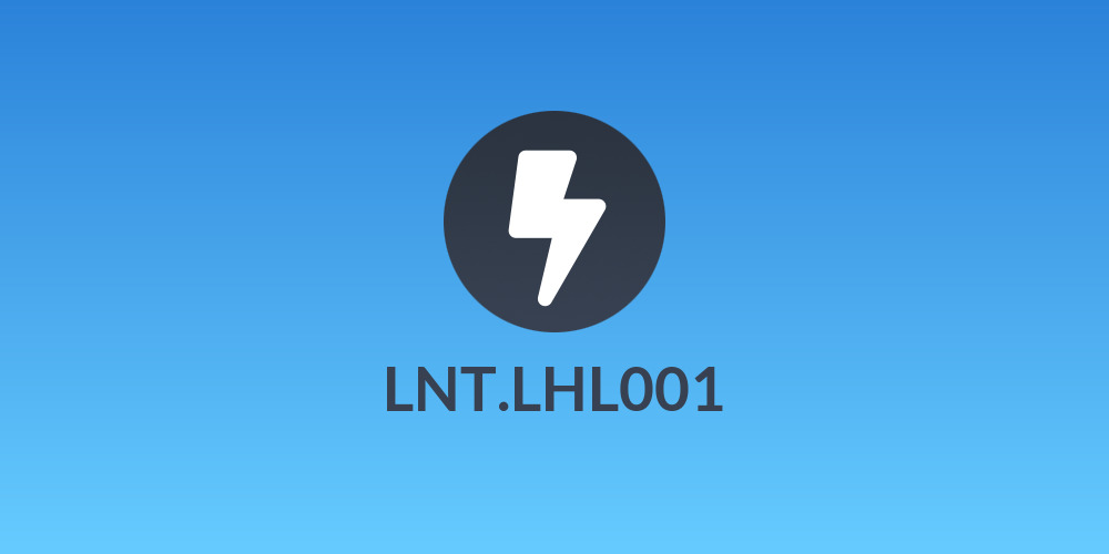 LNT.LHL001