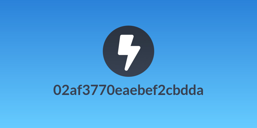 02af3770eaebef2cbdda